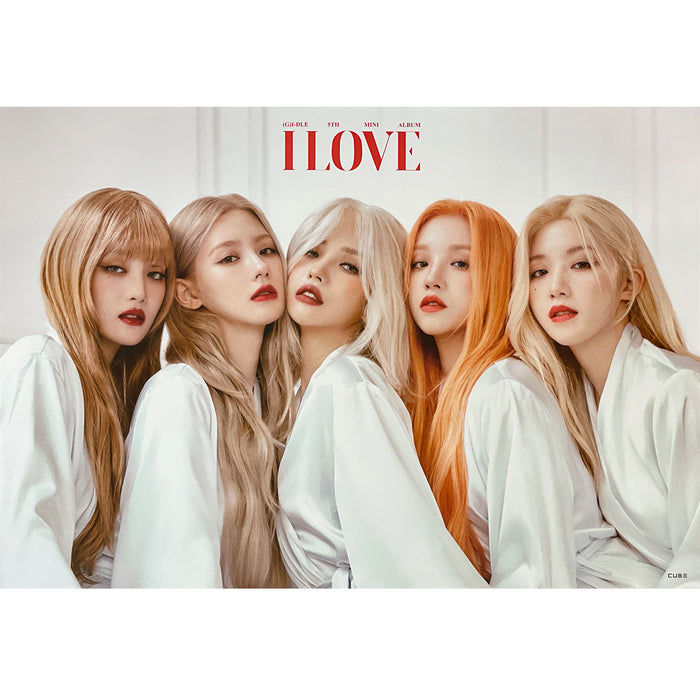 (여자) 아이들 | (G)I-DLE | 5TH MINI ALBUM [ I LOVE ] | (BORN VER.) POSTER ONLY