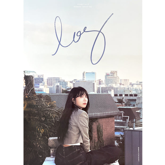 정은지 | JEONG EUNJI | REMAKE ALBUM [ LOG ] | (SPECIAL LOG VER.) POSTER ONLY