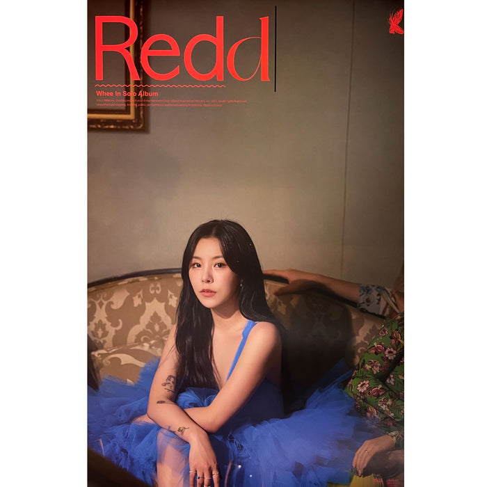 휘인 | WHEE IN | 1ST MINI ALBUM [ REDD ] | (E VER.) POSTER ONLY