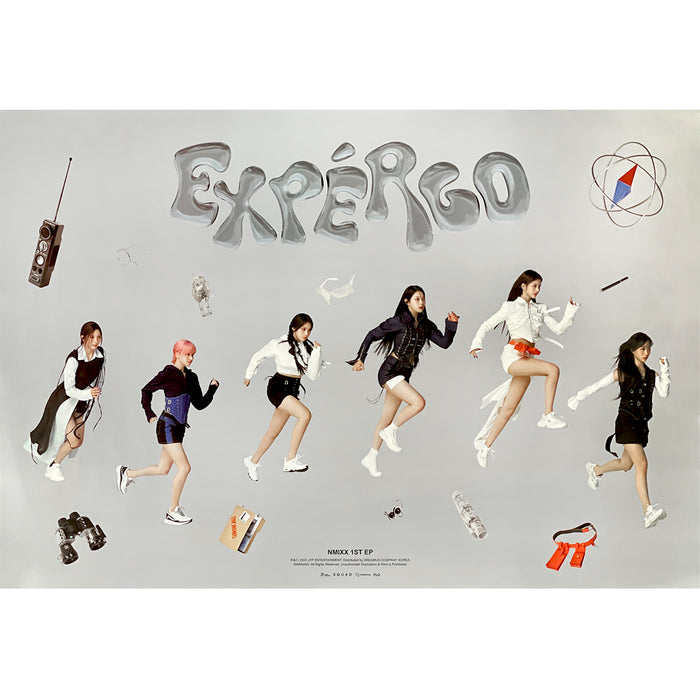 엔믹스 | NMIXX | 1ST EP ALBUM [ EXPERGO ] | (VERSION B) POSTER ONLY