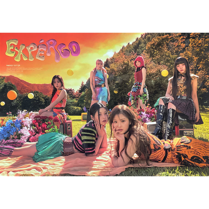 엔믹스 | NMIXX | 1ST EP ALBUM [ EXPERGO ] | (VERSION D) POSTER ONLY