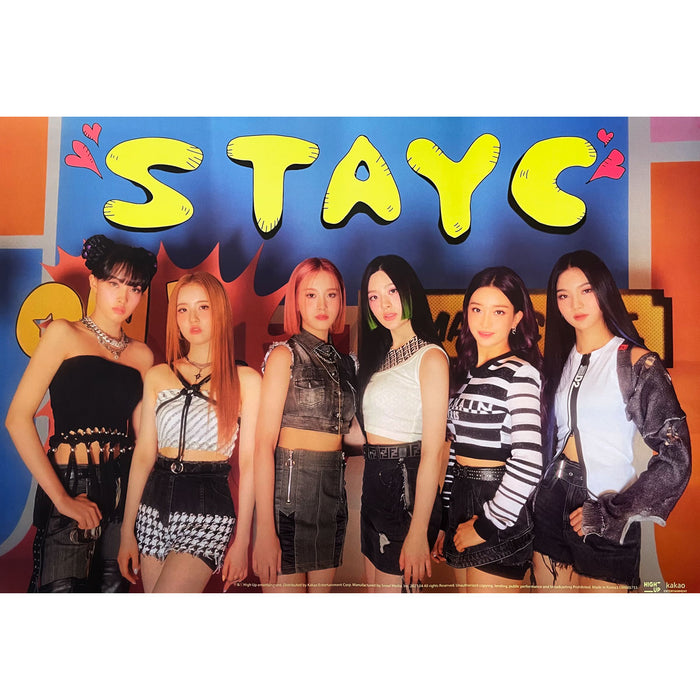 스테이씨 | STAYC | 2ND SINGLE ALBUM [ STAYDOM ] | (A VER.) POSTER ONLY