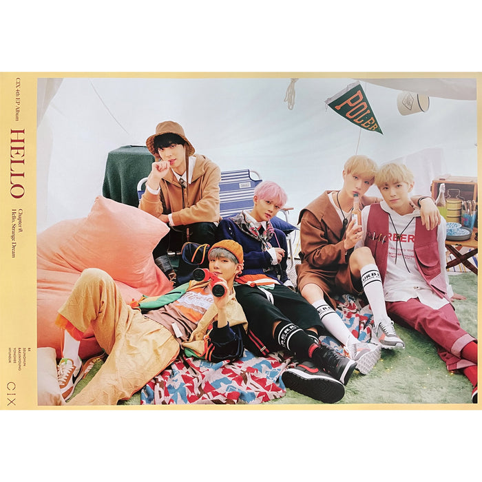 씨아이엑스 | CIX | 4TH MINI ALBUM [ HELLO, STRANGE DREAM ] | (HELLO VER.) POSTER ONLY