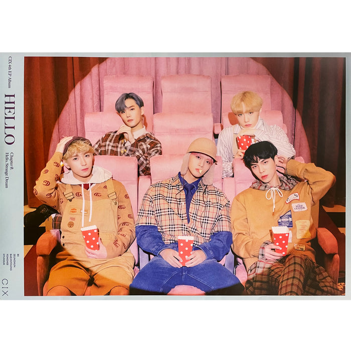 씨아이엑스 | CIX | 4TH MINI ALBUM [ HELLO, STRANGE DREAM ] | (STRANGE DREAM VER.) POSTER ONLY