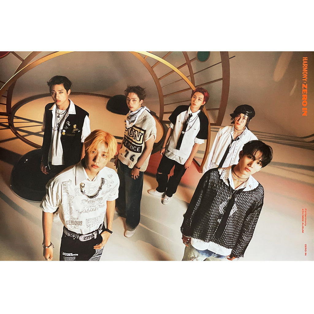 P1Harmony 4th Mini Album Harmony : Zero In Official Poster - Photo