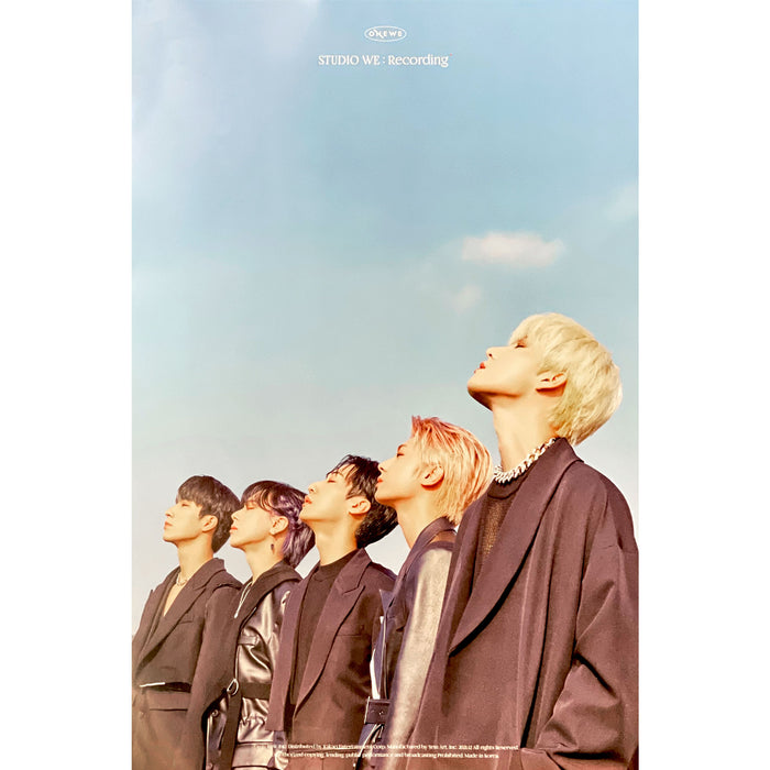 원위 | ONEWE | 2ND DEMO ALBUM [ STUDIO WE: RECORDING #2 ] | (A VER.) POSTER ONLY