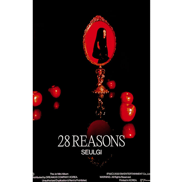 슬기 | SEULGI | 1ST MINI ALBUM [ 28 REASONS ] | (SPECIAL - A VER.) POSTER ONLY