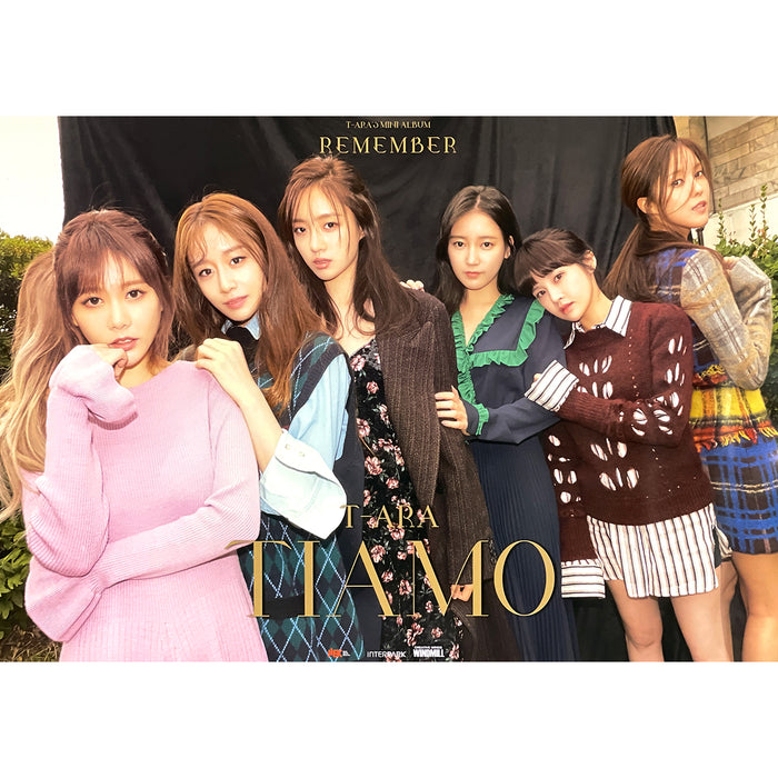 티아라 | T-ARA | 12TH MINI ALBUM [ REMEMBER ] | POSTER ONLY