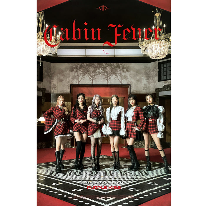 퍼플키스 | PURPLE KISS | 5TH MINI ALBUM [ CABIN FEVER ] | (B VER.) POSTER ONLY