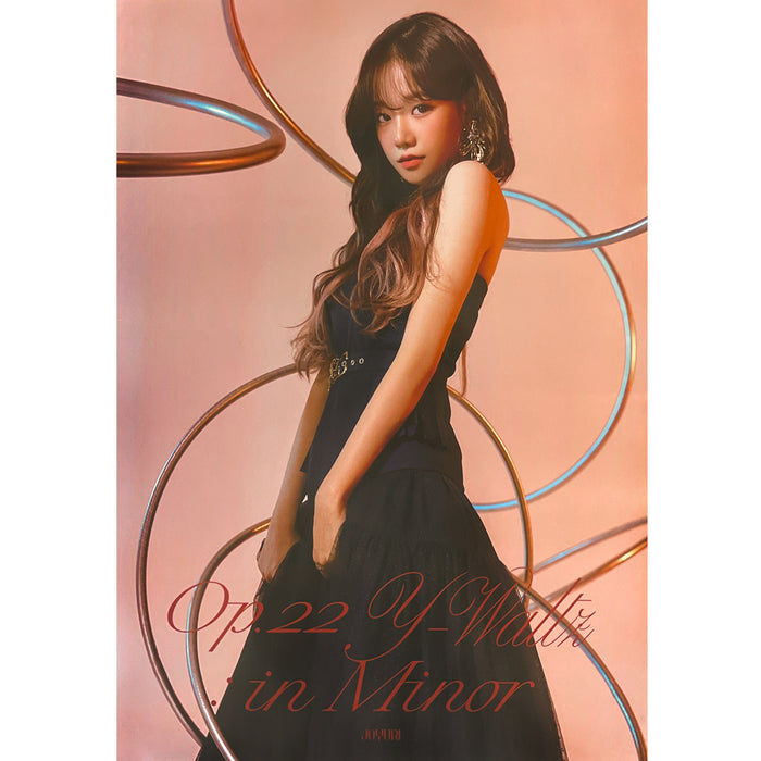 조유리 | JO YURI | 2ND SINGLE ALBUM [ OP.22 Y-WALTZ : IN MINOR ] | (OUTSIDE VER. B) POSTER ONLY