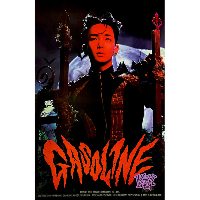 키 | KEY | 2ND ALBUM [ GASOLINE ] | (FLOPPY VER.) POSTER ONLY