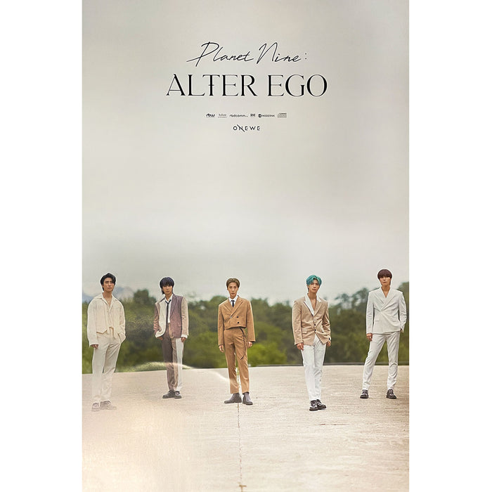 원위 | ONEWE | 1ST MINI ALBUM [ PLANET NINE: ALTER EGO ] | (A VER.) POSTER ONLY