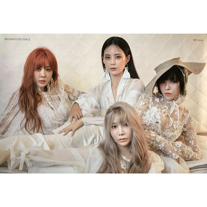 브라운 아이드 걸스 | BROWN EYED GIRLS | 1ST ALBUM [ RE-VIVE ] | POSTER ONLY