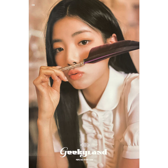 퍼플키스 | PURPLE KISS | 4TH MINI ALBUM [ GEEKYLAND ] | (DIGIPACK VER. - NA GOEUN) POSTER ONLY