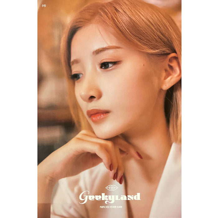 퍼플키스 | PURPLE KISS | 4TH MINI ALBUM [ GEEKYLAND ] | (DIGIPACK VER. - YUKI) POSTER ONLY