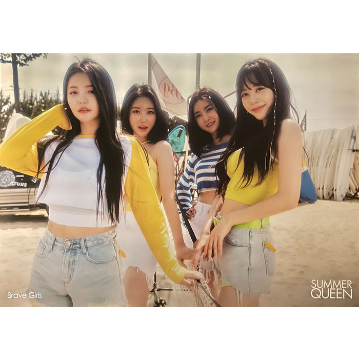 브레이브 걸스 | BRAVE GIRLS | 5TH MINI ALBUM [ SUMMER QUEEN ] | (A VER.) POSTER ONLY