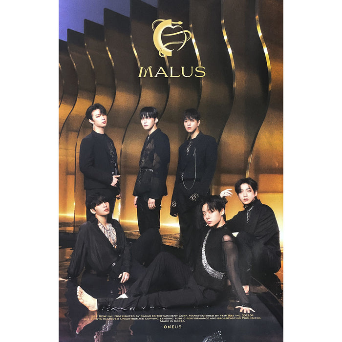 원어스 | ONEUS | 8TH MINI ALBUM [ MALUS ] | (MAIN VER. A) POSTER ONLY