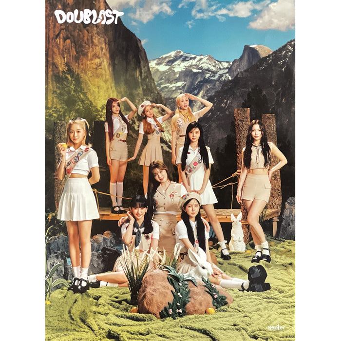 케플러 | KEP1ER | 2ND MINI ALBUM [ DOUBLAST ] | (JEWEL CASE VER. A) POSTER ONLY