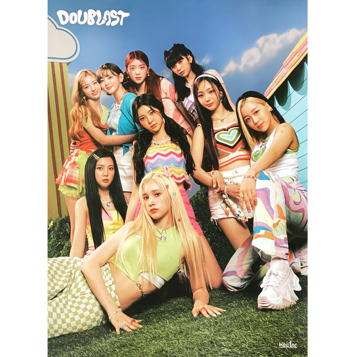 케플러 | KEP1ER | 2ND MINI ALBUM [ DOUBLAST ] | (JEWEL CASE VER. B) POSTER ONLY