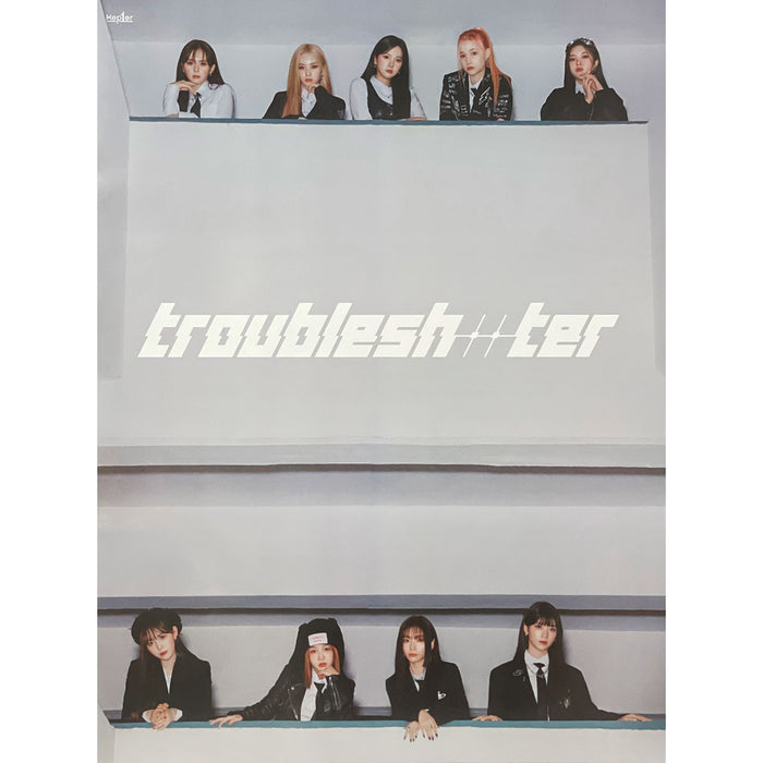 케플러 | KEP1ER | 3RD MINI ALBUM [ TROUBLESHOOTER ] | (MIDNIGHT VER.) POSTER ONLY