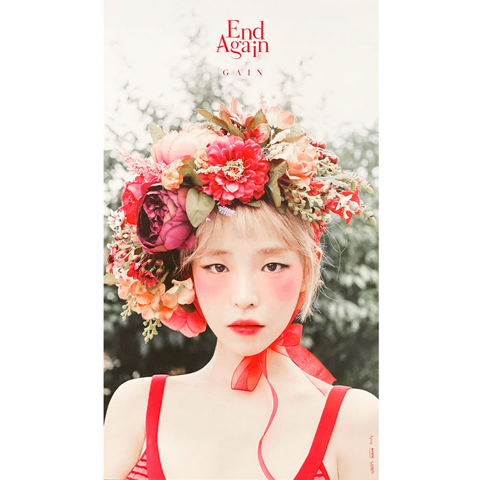 가인 | GAIN | 1ST ALBUM PART 1 [ END AGAIN ] | (VER. B) POSTER ONLY