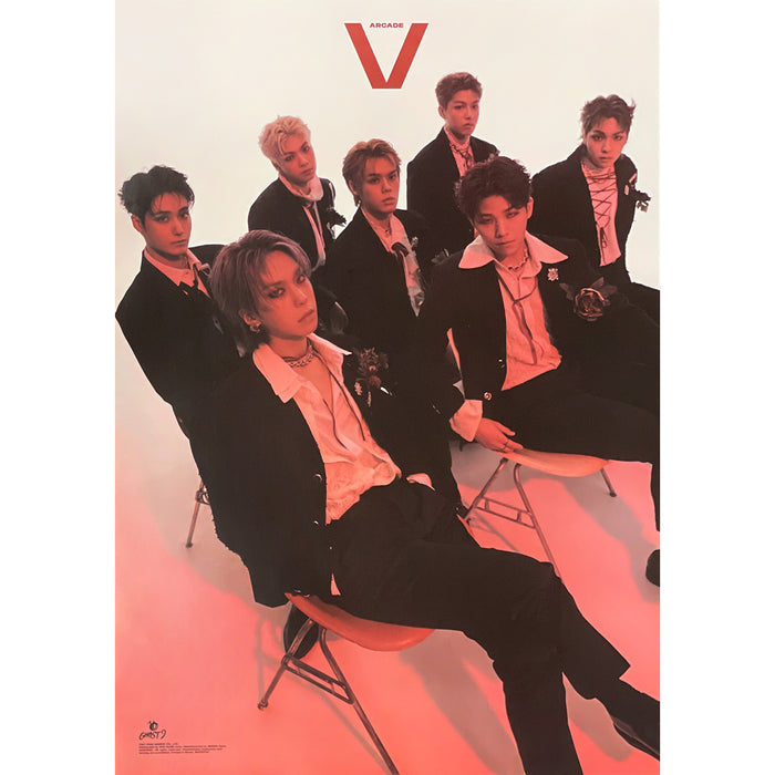 고스트나인 | GHOST9 | 6TH MINI ALBUM [ ARCADE : V ] | (TWILIGHT VER.) POSTER ONLY