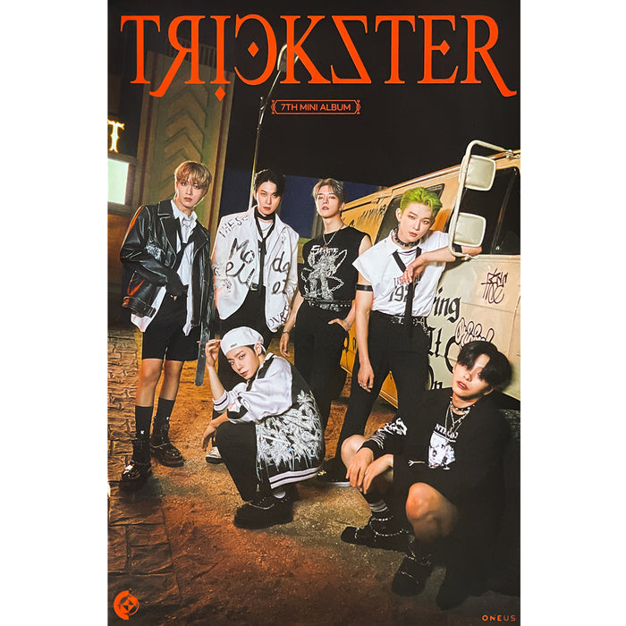 원어스 | ONEUS | 7TH MINI ALBUM [ TRICKSTER ] | (VERSION B) POSTER ONLY