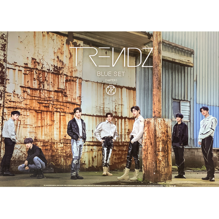 트렌드지 | TRENDZ | 1ST MINI ALBUM [ BLUE SET CHAPTER 1. TRACKS ] | (B VER.) POSTER ONLY