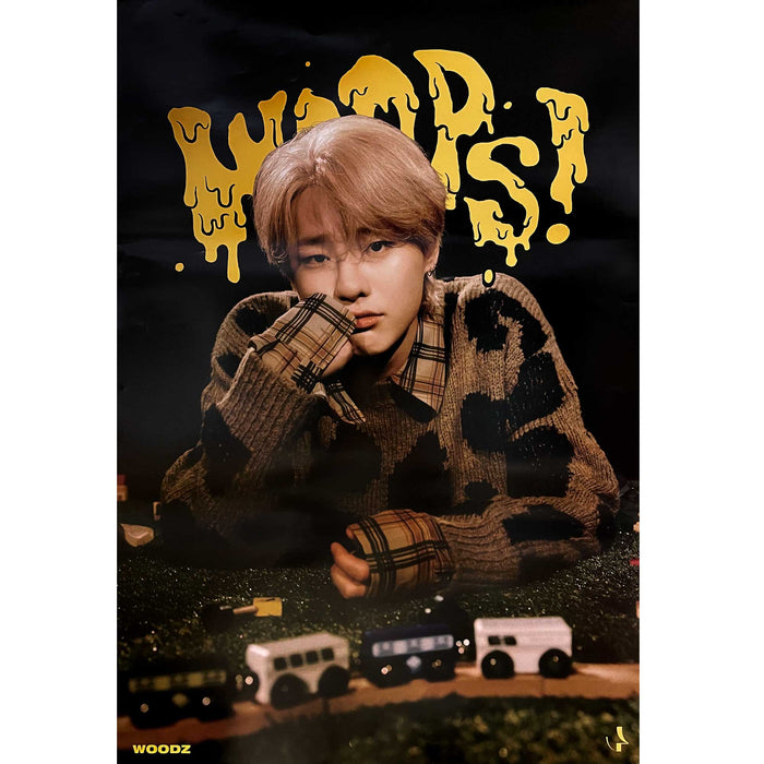 우즈 | WOODZ | 2ND MINI ALBUM [ WOOPS! ] | (ALLERGY VER.) POSTER ONLY