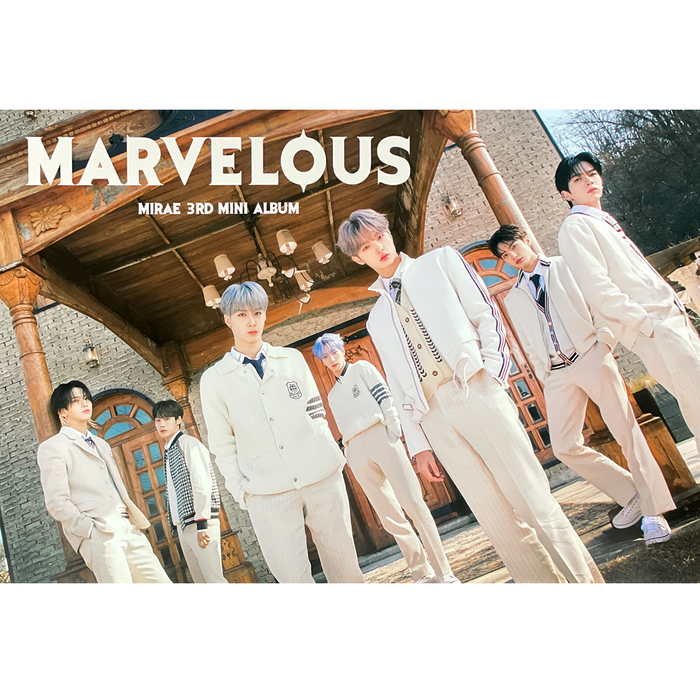 미래소년 | MIRAE | 3RD MINI ALBUM [ MARVELOUS ] | (PREPPY VER.) POSTER ONLY