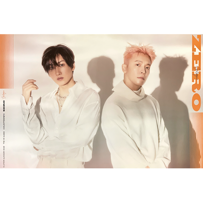 동해 & 은혁 | SUPER JUNIOR D&E | 1ST ALBUM [ COUNTDOWN ] | (ZERO VER. EPILOGUE) POSTER ONLY