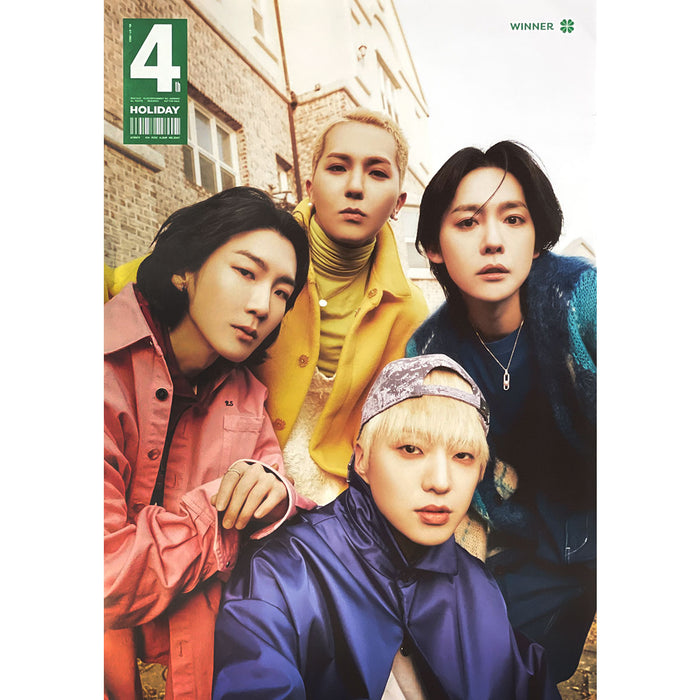 위너 | WINNER | 4TH MINI ALBUM [ HOLIDAY ] | (PHOTOBOOK DAY VER.) POSTER ONLY