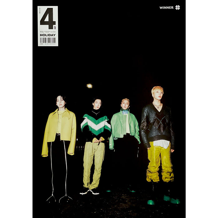 위너 | WINNER | 4TH MINI ALBUM [ HOLIDAY ] | (PHOTOBOOK NIGHT VER.) POSTER ONLY