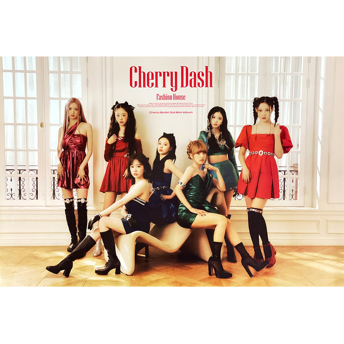 체리블렛 | CHERRY BULLET | 3RD MINI ALBUM [ CHERRY DASH ] | (FASHION HOUSE VER.) POSTER ONLY