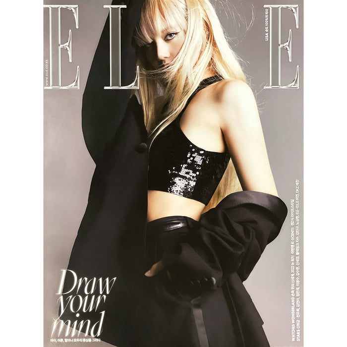 엘르 | ELLE | [ LISA ] COVER | 2022-5 | (VERSION A) POSTER ONLY