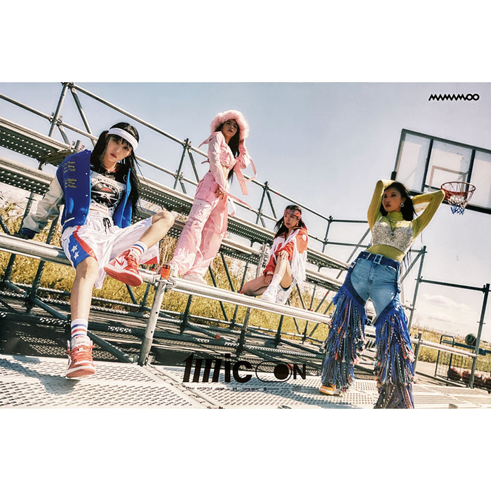 마마무 | MAMAMOO | 12TH MINI ALBUM [ MIC ON ] | (A VER.) POSTER ONLY