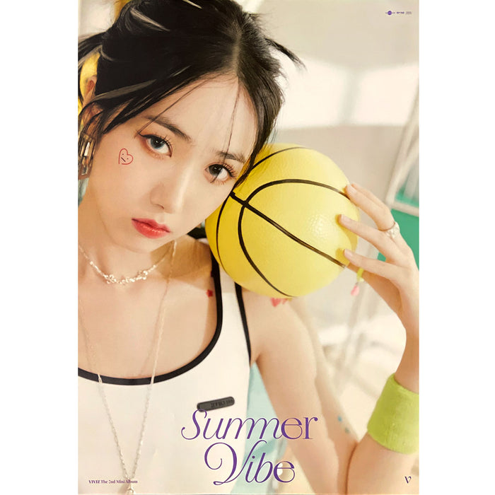 비비지 | VIVIZ | 2ND MINI ALBUM [ SUMMER VIBE ] JEWEL CASE VER. | (SINB) POSTER ONLY