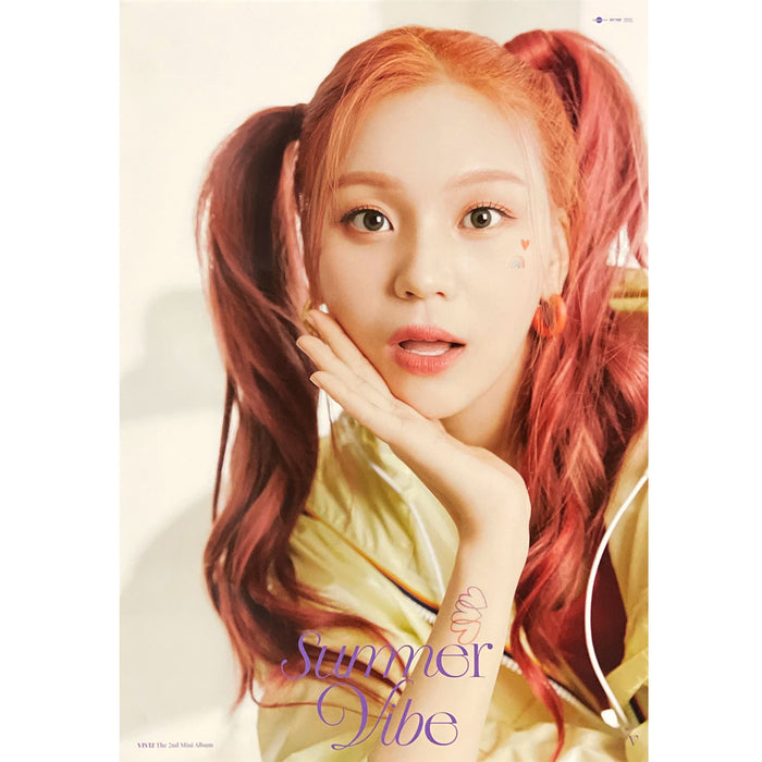 비비지 | VIVIZ | 2ND MINI ALBUM [ SUMMER VIBE ] JEWEL CASE VER. | (UMJI) POSTER ONLY