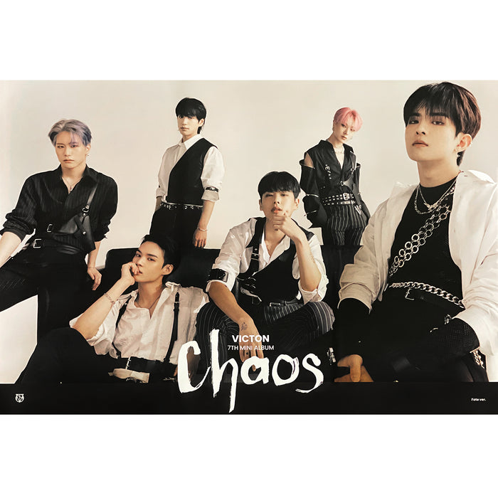 빅톤 | VICTON | 7TH MINI ALBUM [ CHAOS ] | (FATE VER.) POSTER ONLY