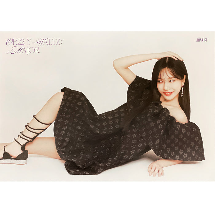 조유리 | JO YURI | 1ST MINI ALBUM [ OP.22 Y-WALTZ : IN MAJOR ] | (ALLEGRO VER. B) POSTER ONLY