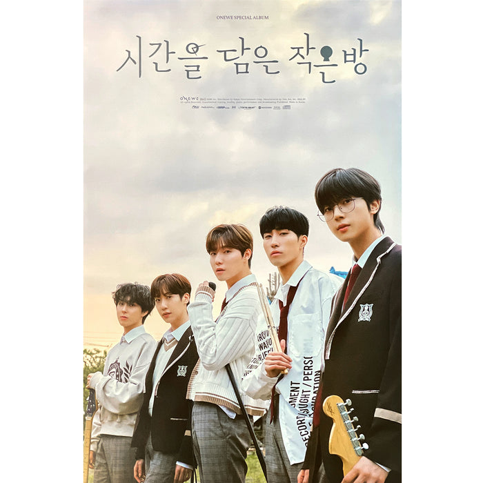 원위 | ONEWE | SPECIAL ALBUM [ 시간을 담은 작은 방 ] | (B VER.) POSTER ONLY