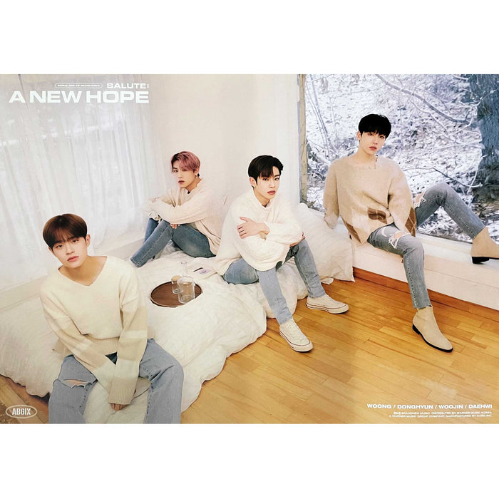 에이비식스 | AB6IX | 3RD MINI ALBUM REPACKAGE [ SALUTE: A NEW HOPE ] | (NEW VER.) POSTER ONLY