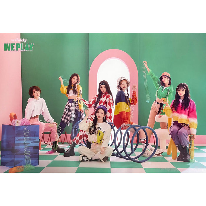 위클리 | WEEEKLY | 3RD MINI ALBUM [ WE PLAY ] | (JUMP VER.) POSTER ONLY