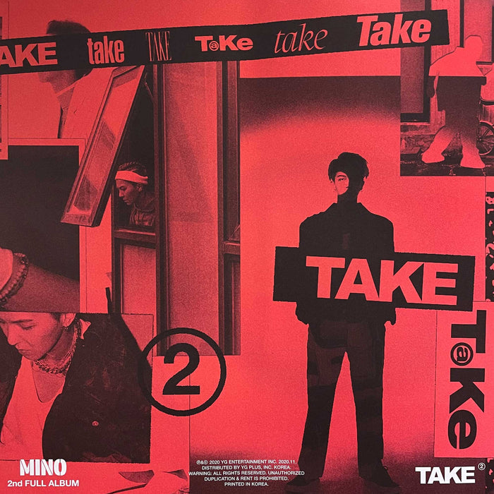 송민호 | MINO | 2ND FULL ALBUM [ TAKE ] | (TAKE #1 - C VER.) POSTER ONLY