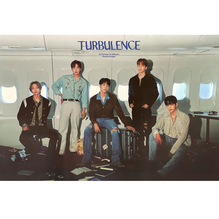 엔플라잉 | N.FLYING | 1ST ALBUM REPACKAGE [ TURBULENCE ] | POSTER ONLY