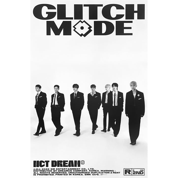 엔시티드림 | NCT DREAM | 2ND ALBUM [ GLITCH MODE ] | (SCRATCH VER. B) POSTER ONLY