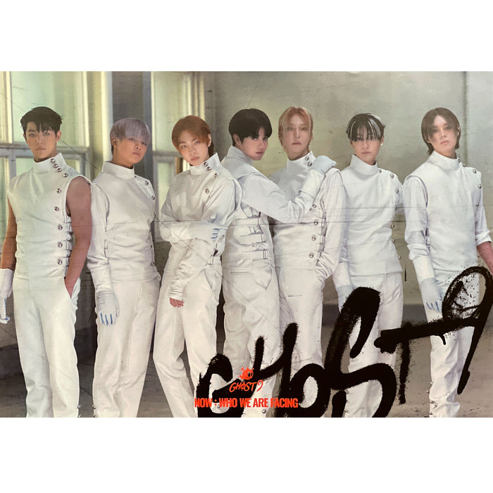 고스트나인 | GHOST9 | 5TH MINI ALBUM [ NOW: WHO WE ARE FACING ] | POSTER ONLY