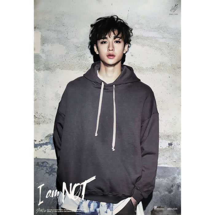 MUSIC PLAZA Poster E. Bang chan 스트레이키즈 | STRAY KIDS |  I AM NOT | POSTER