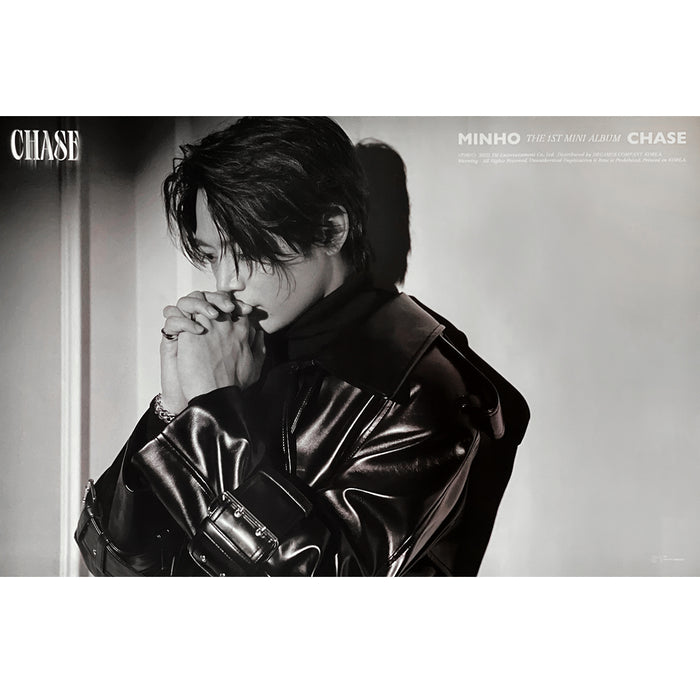 민호 | MINHO | 1ST MINI ALBUM [ CHASE ] | (COMPLETE VER. B) POSTER ONLY