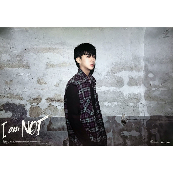 MUSIC PLAZA Poster G. Chang bin 스트레이키즈 | STRAY KIDS |  I AM NOT | POSTER